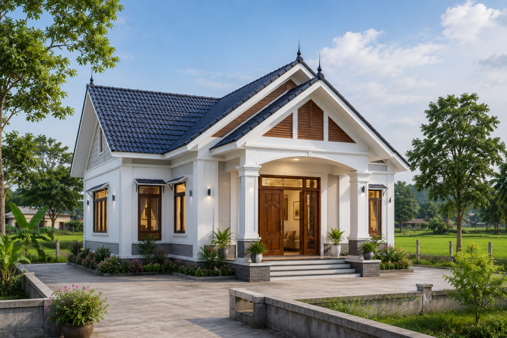 nha-mai-thai-100m²-nong-thon-dep-2026